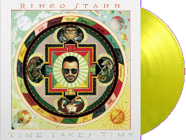 Ringo Starr - 1992 Time Takes Time - Yellow & Green Marbled vinyl LP  - 160 kr.